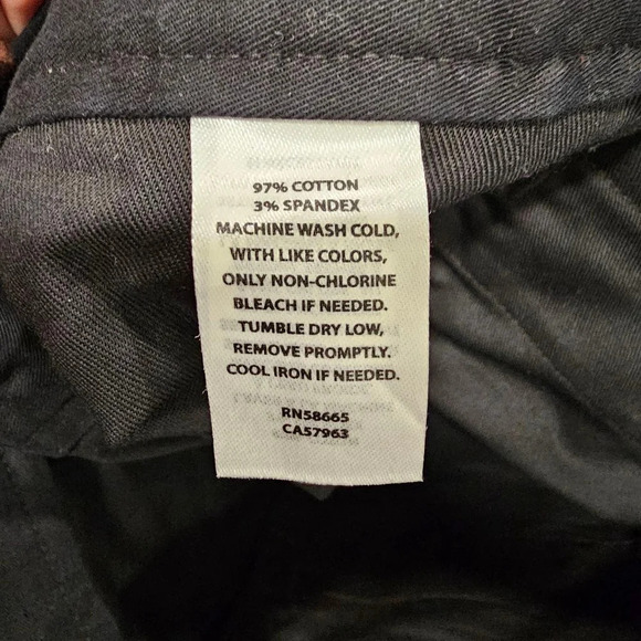 Men's 14th & Union Pants, Size 30, Black - Picture 3 of 11